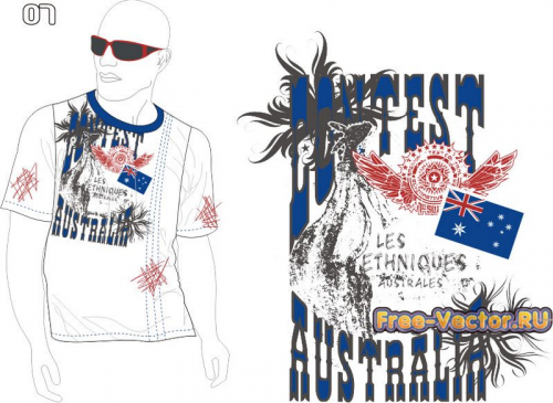 T shirt картинка на футболку m-007