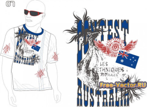 T shirt картинка на футболку m-007