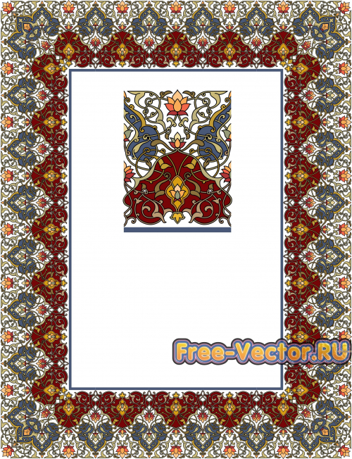 Рамка с орнаментом ER 0715