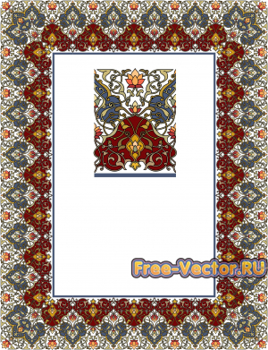 Рамка с орнаментом ER 0715