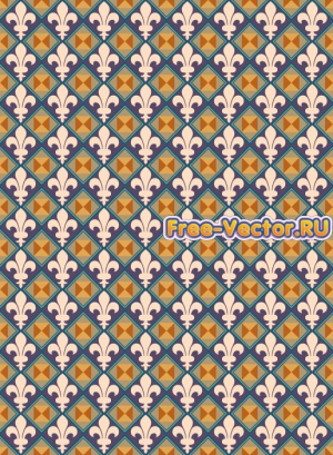 Фон с узорами формат EPS 590