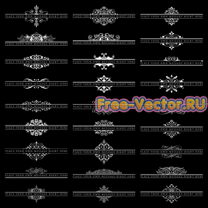 Декоративные элементы для оформления 2