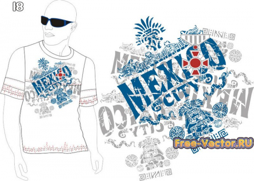 T shirt картинка на футболку m-018