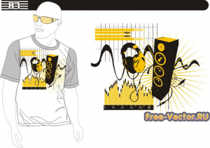 T shirt картинка на футболку m-087