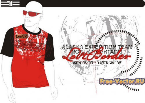 T shirt картинка на футболку m-071