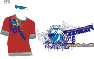 T shirt картинка на футболку m-024