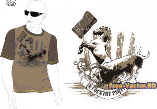 T shirt картинка на футболку m-035