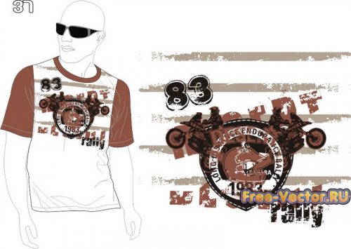 T shirt картинка на футболку m-037