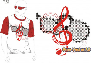 T shirt картинка на футболку m-042