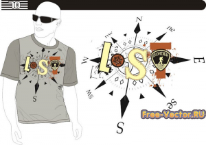 T shirt картинка на футболку m-070