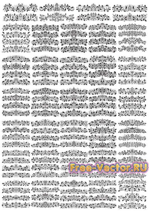 Цветочные узоры вектора
