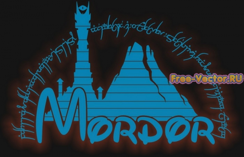 Табличка Mordor