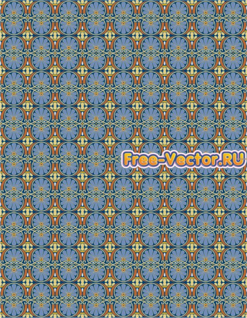 Фон с узорами формат EPS 667
